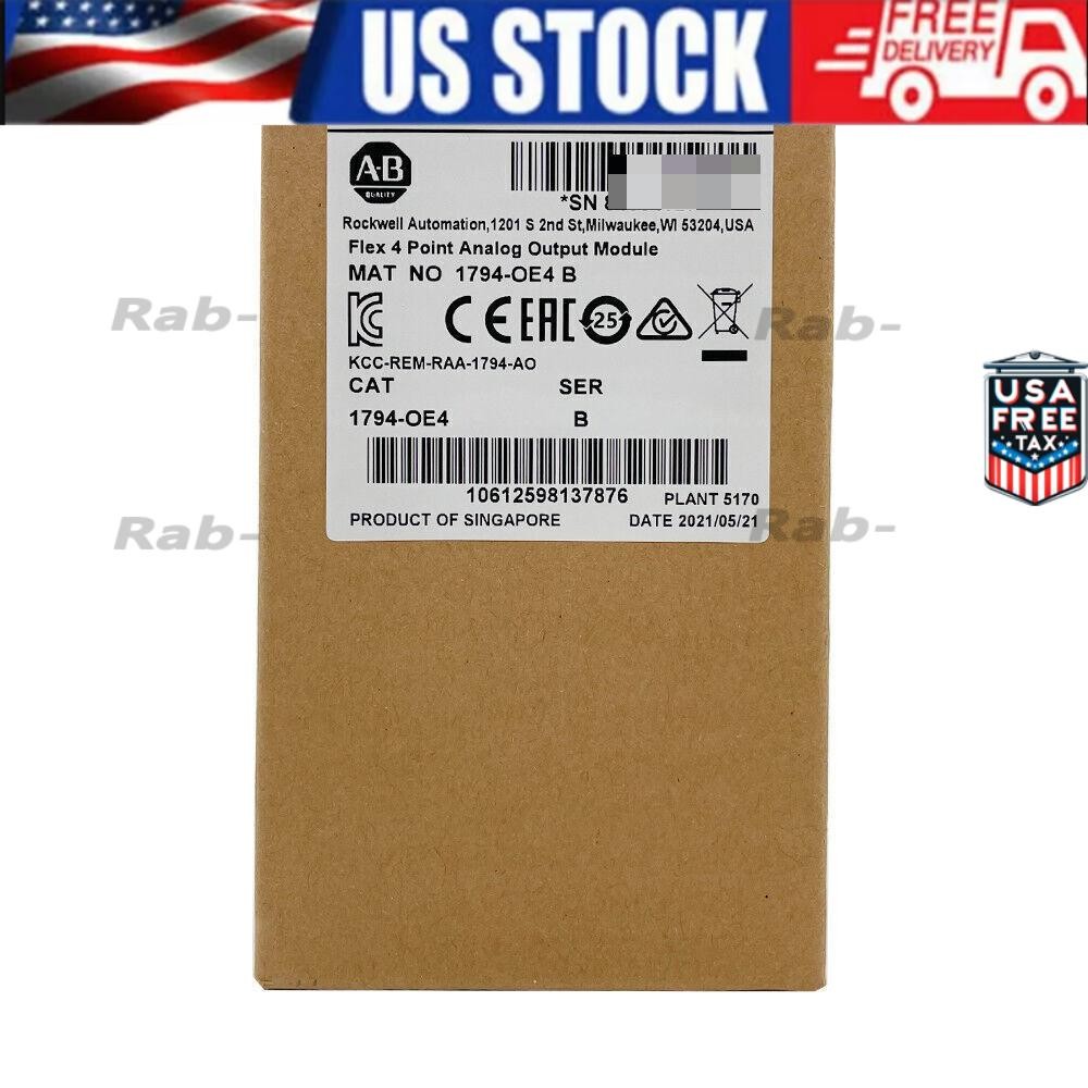 AB 1794-OE4 SER B Flex 4 Point Analog Output Module 1794OE4 NEW