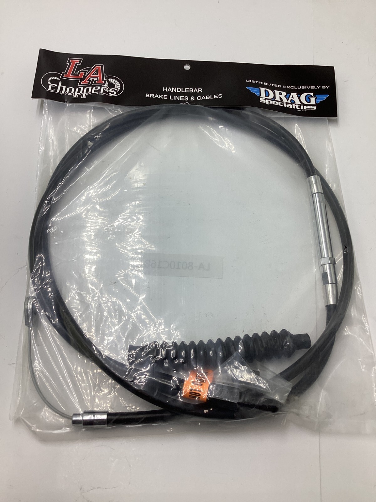 LA Choppers Vinyl Clutch Cable LA-8010C16B For 15" - 17" Ape Hanger Handlebars