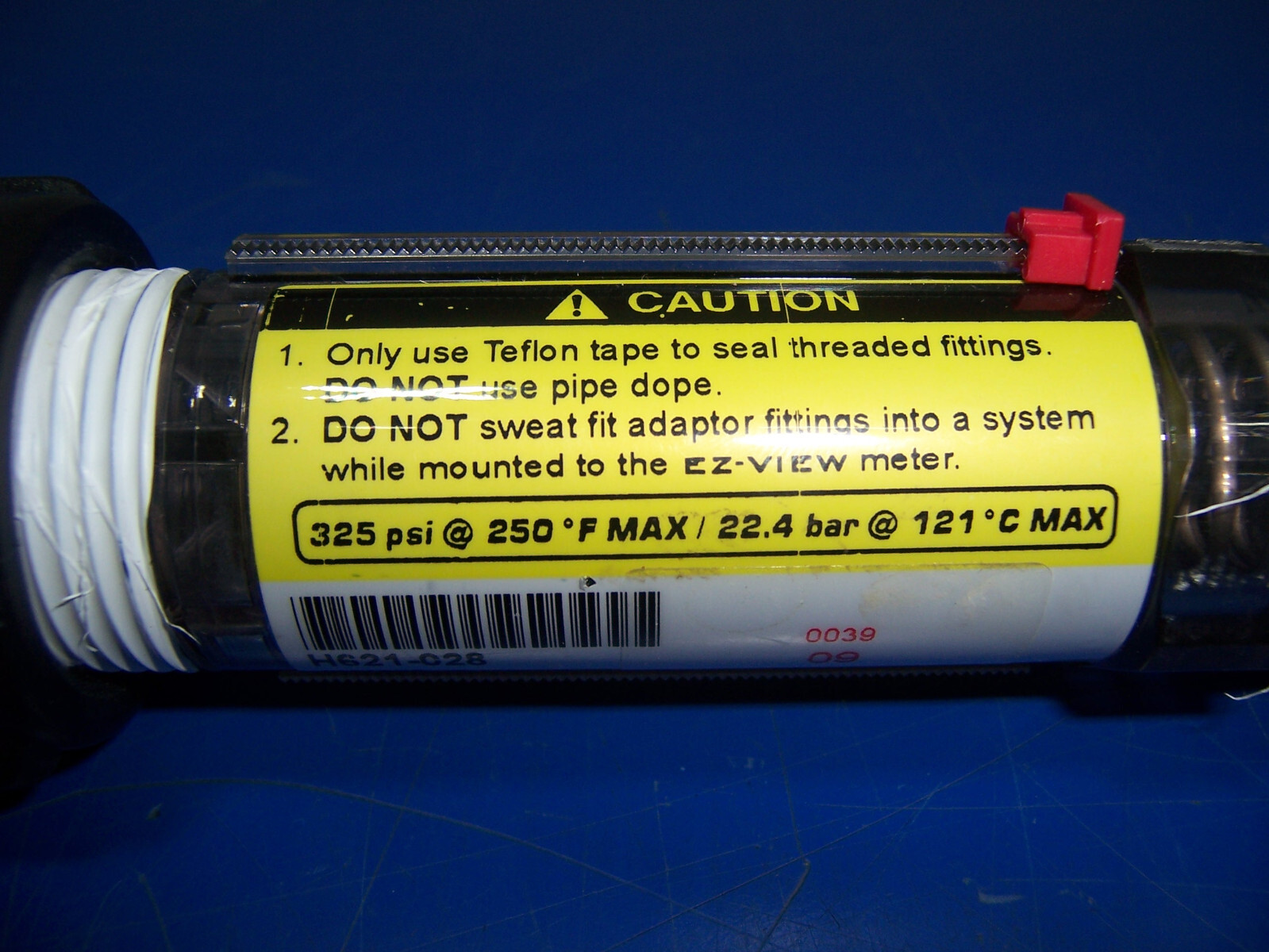 13877 Hedland H621-028 EZ-View Flowmeter