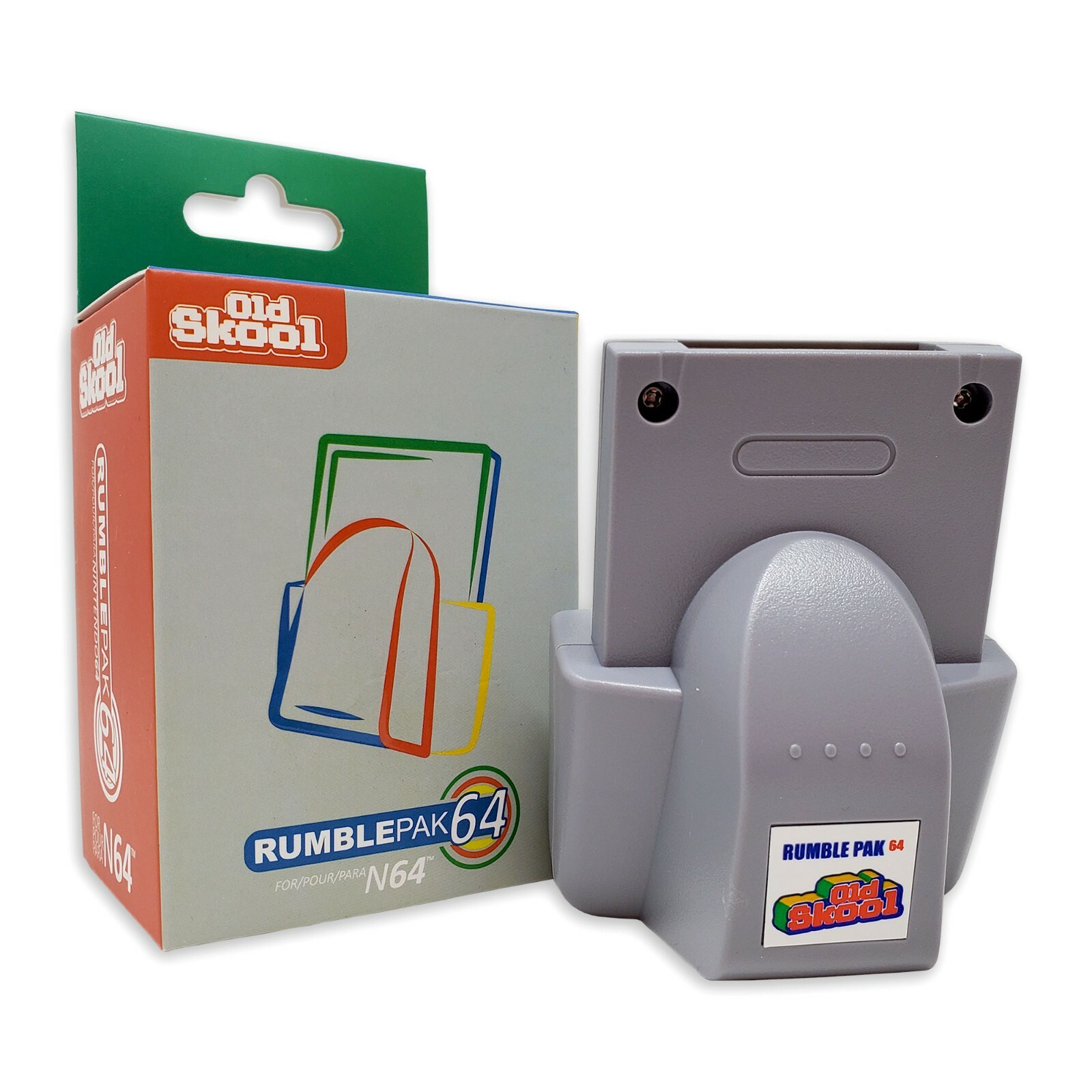 Rumble Pak 64 - Vibration Tremor Pack for Nintendo 64 N64 - Old Skool