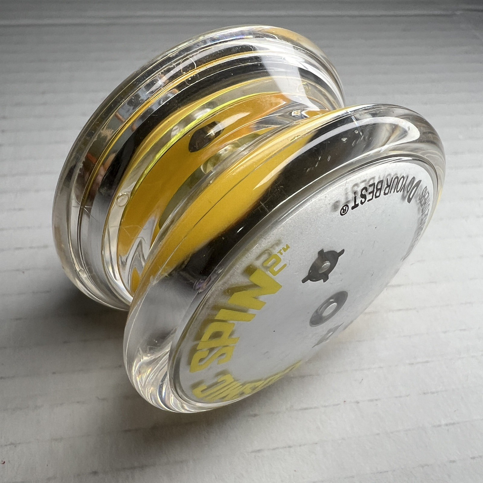 Cosmic Spin² Yo-Yo NED Never Give Up Yellow
