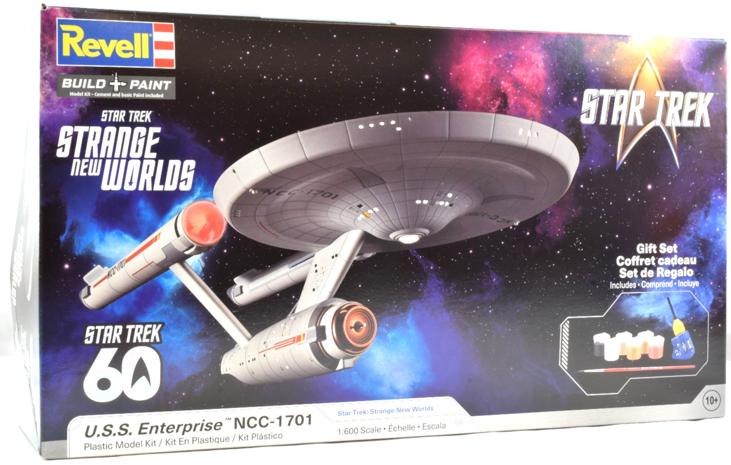 Revell Star Trek : Strange New Worlds U.S.S. Enterprise NC-1701 Gift 1/600 13603