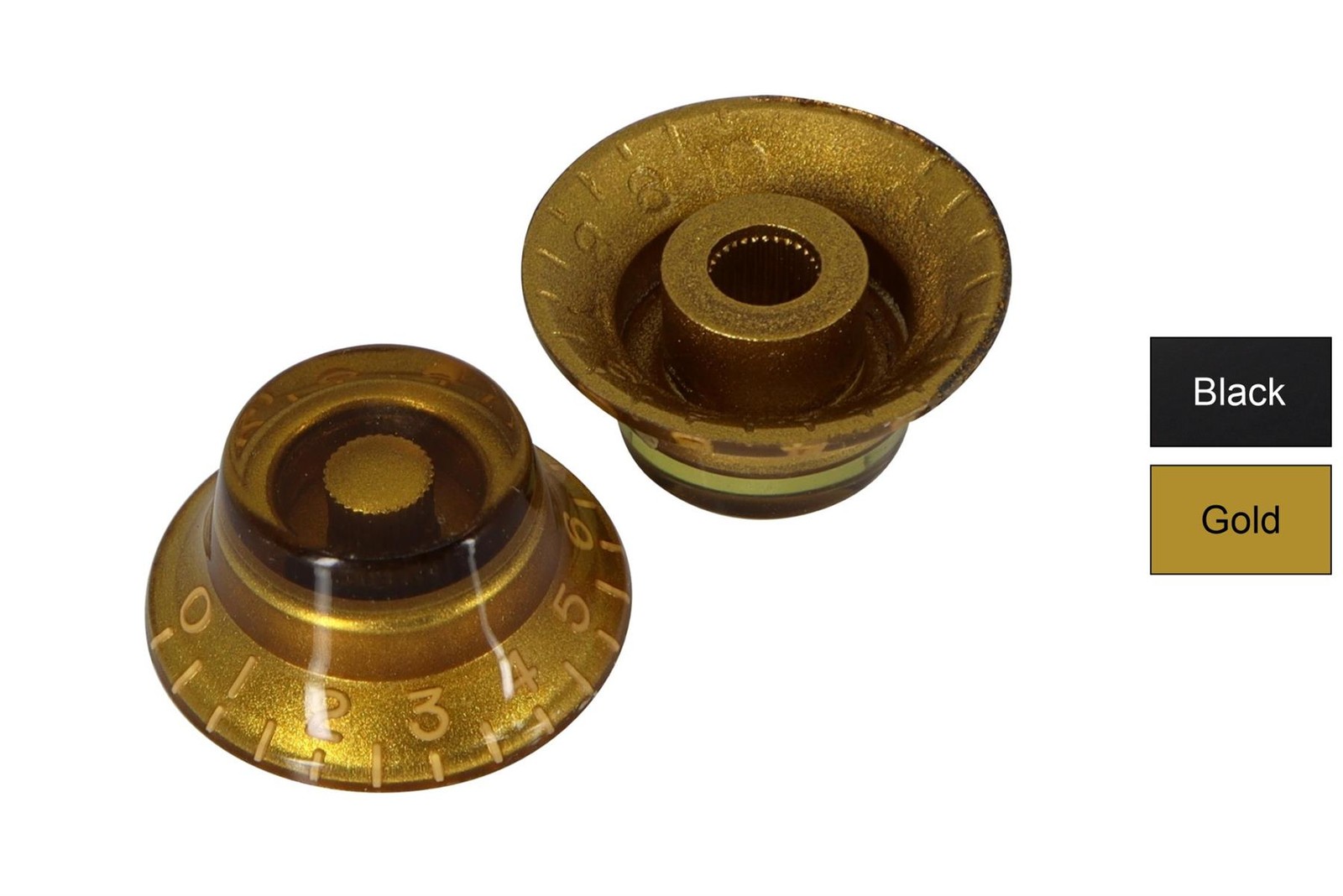Vintage Correct Top Hat Knobs for Gibson Guitars - Set of 2