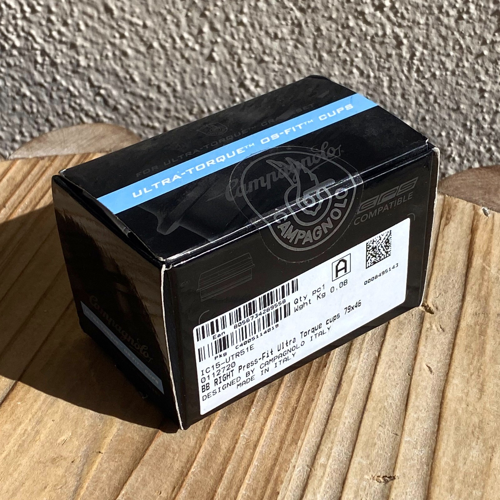 Campagnolo Ultra-Torque Bottom Bracket Cups BB Right, Press Fit PF, 79x46 - NEW