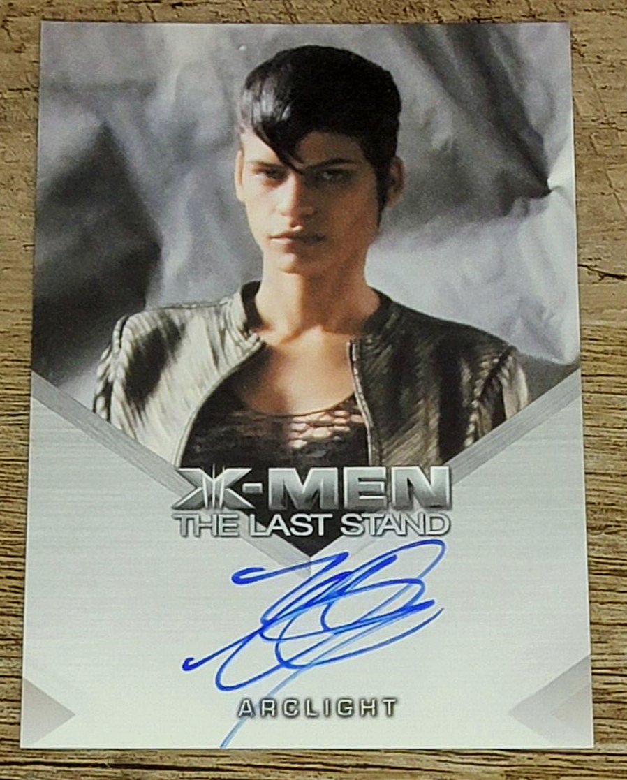 Rittenhouse Marvel X-Men The Last Stand Omahyra as Arclight Autograph