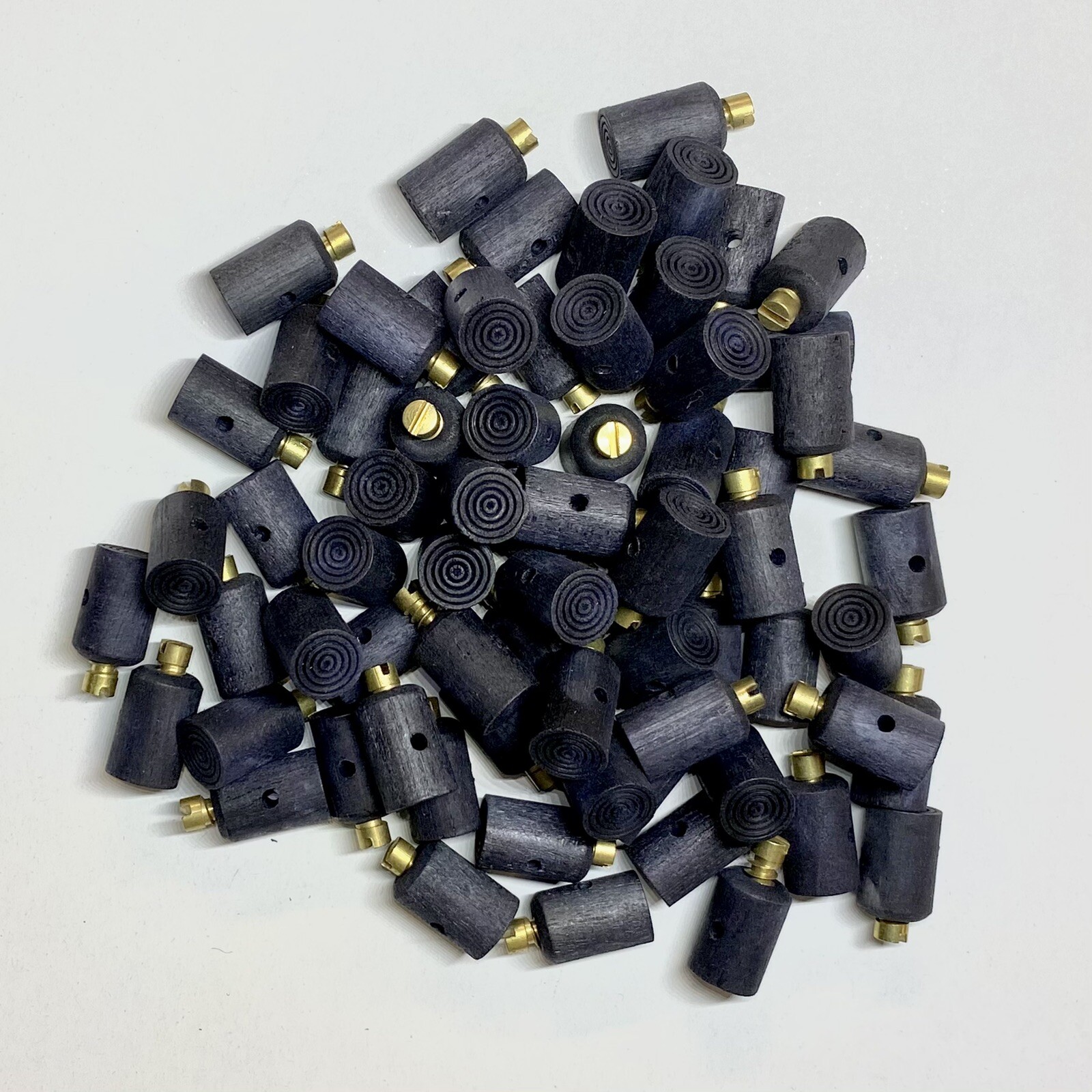 Set of 70 Upright/Vertical Piano Bass & Treble Damper Blocks Dowel Type