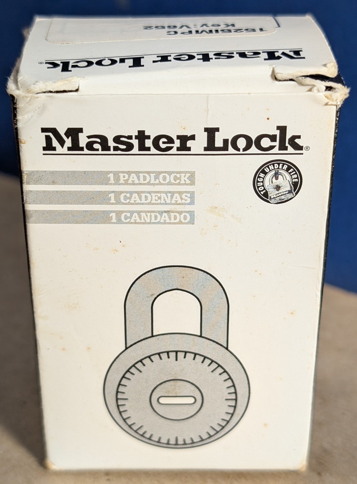 Master Lock Combination Padlock w/Combination Sheet & Instructions - Light Use