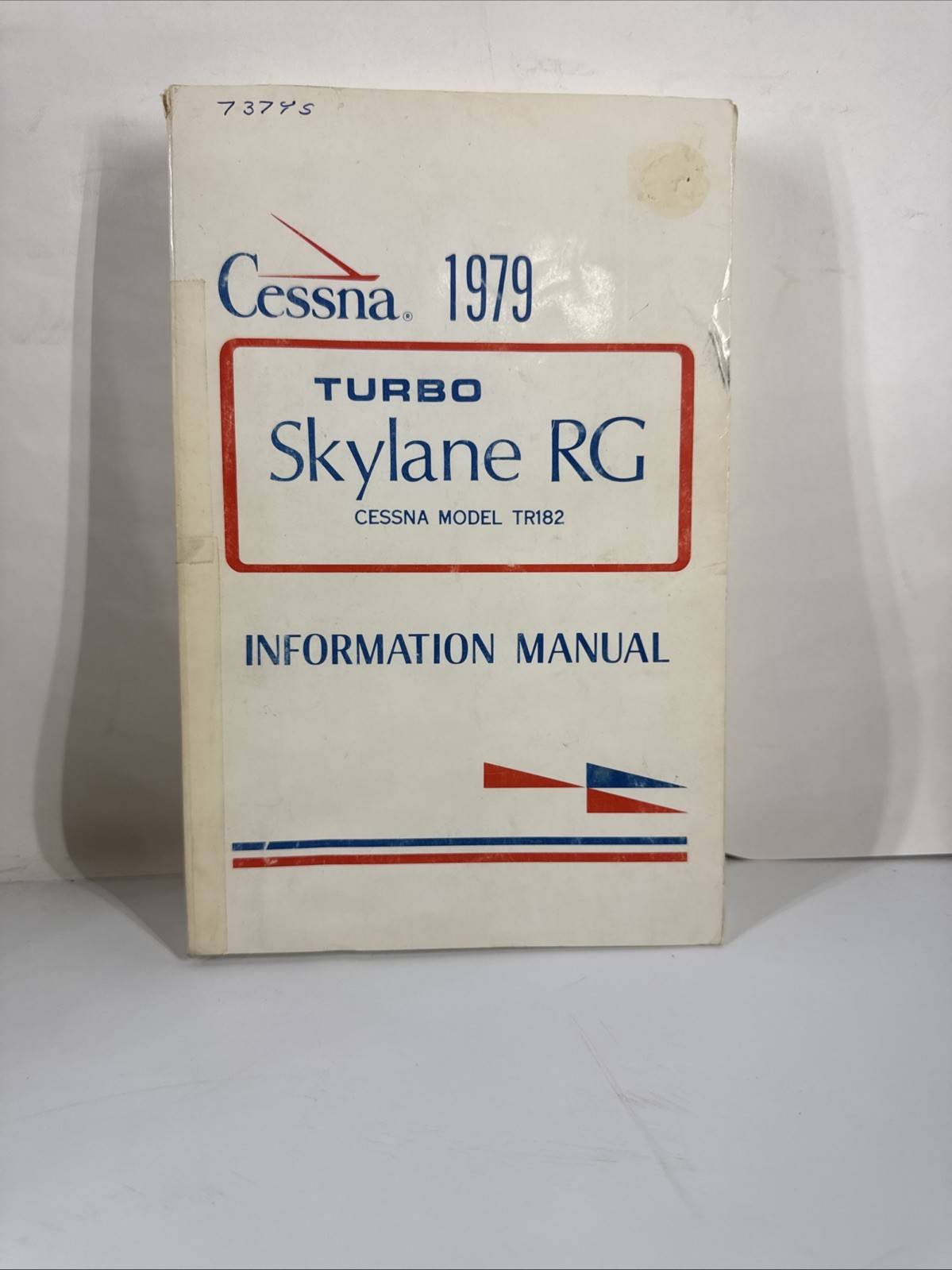 1979 Cessna TR182 Turbo Skylane RG Information Manual Printed 1978