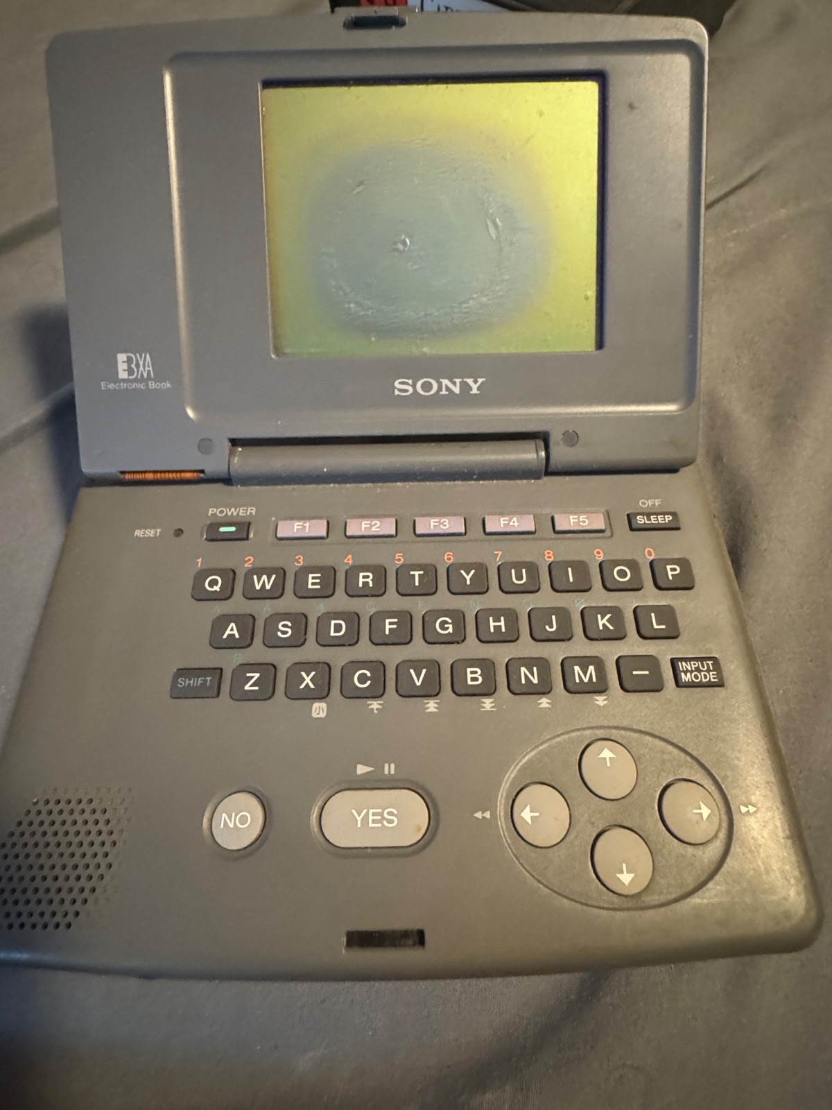 Vintage Sony DD-20 Electronic Book Player EBXA Data Discman - Does Not Work