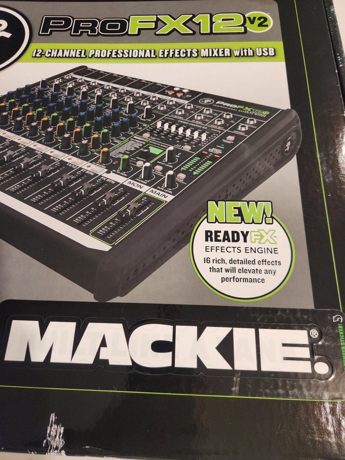 Mackie ProX12 V2 Effect Mixer.