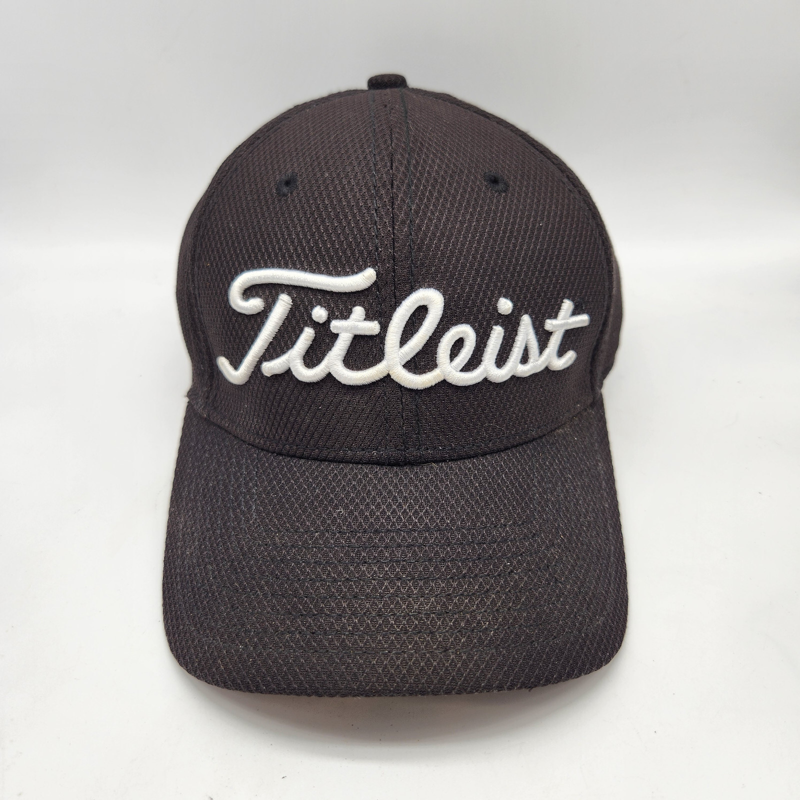 Titleist Golf Hat Cap Aflex Size Large/XL Black Polyester