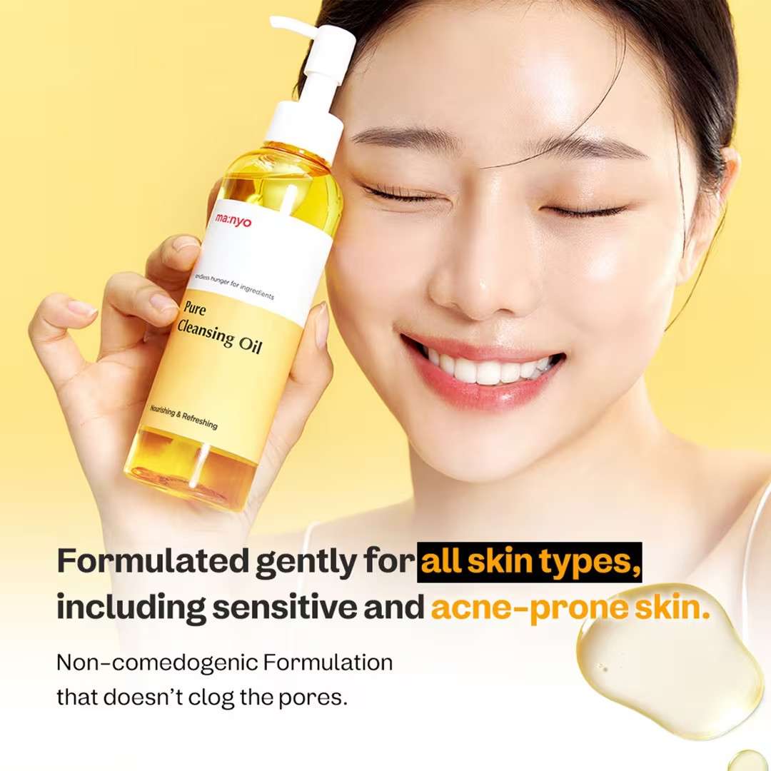 ma:nyo Pure Cleansing Oil 200ml Pore Care 6.7oz New in Original Sealed Packaging