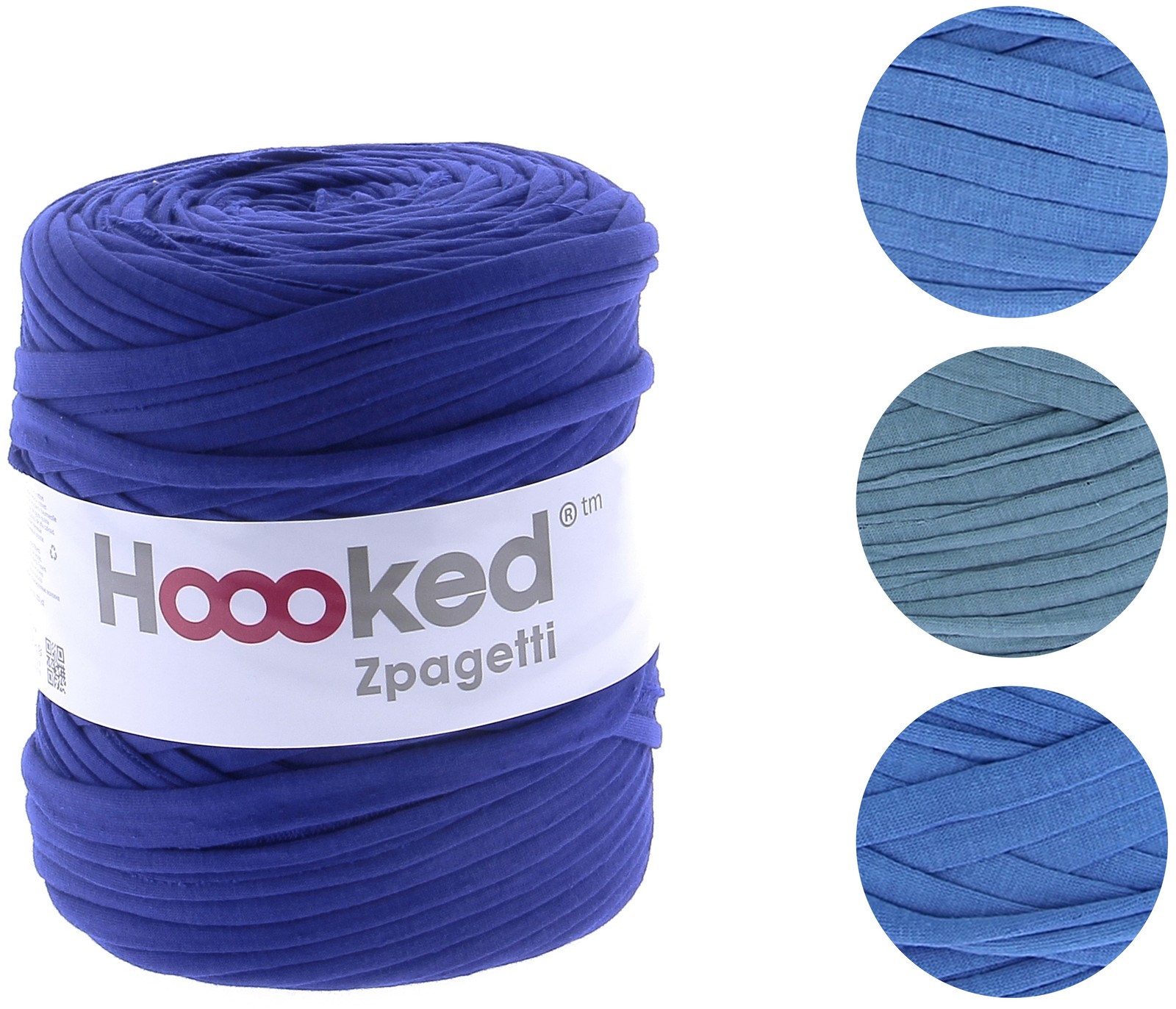 Hoooked Zpagetti Yarn-Ocean Blue - Mid Blue Shades