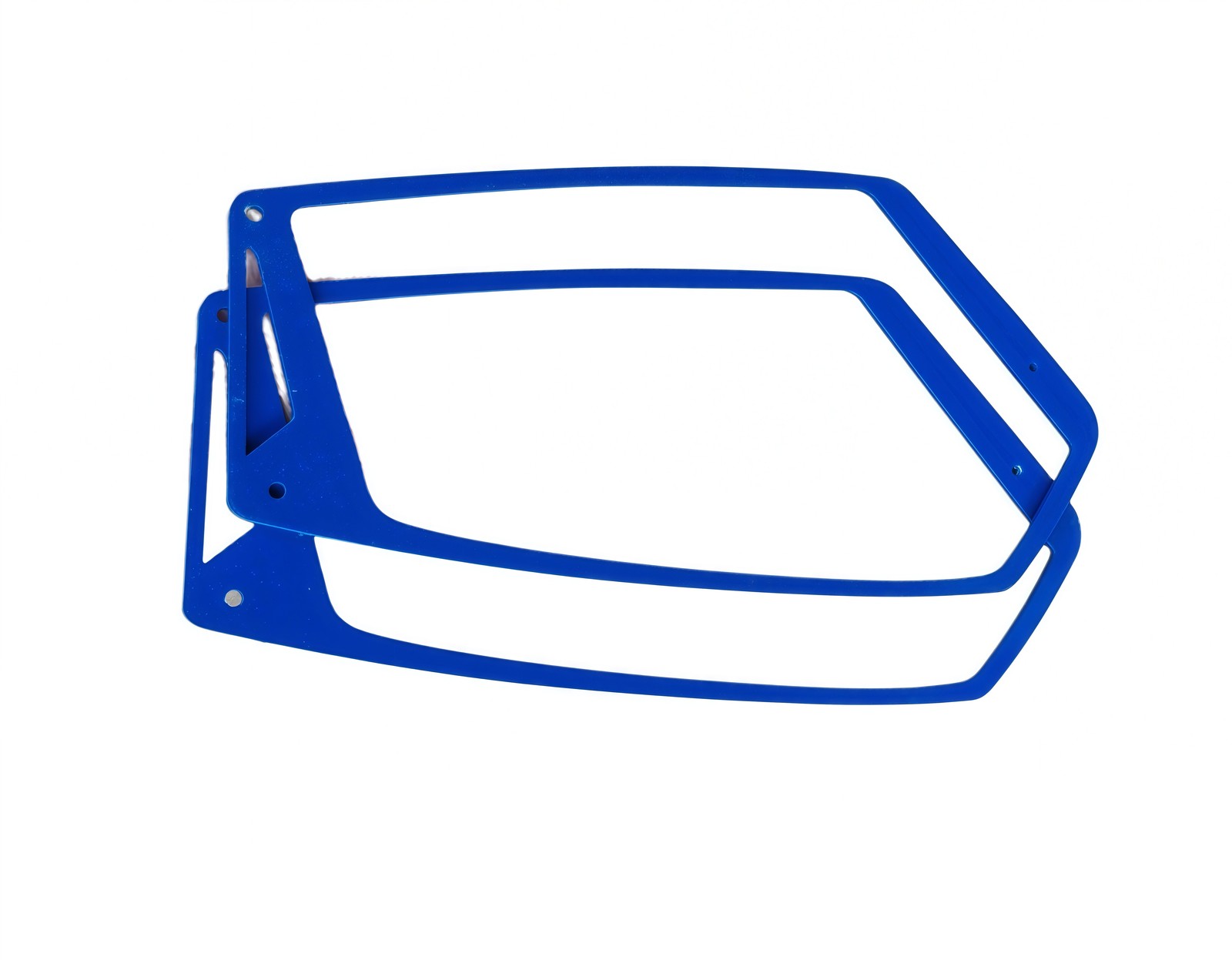 For Polaris Slingshot 2015-2026 Blue Side View Mirror Bezel Trim Kit Accessory
