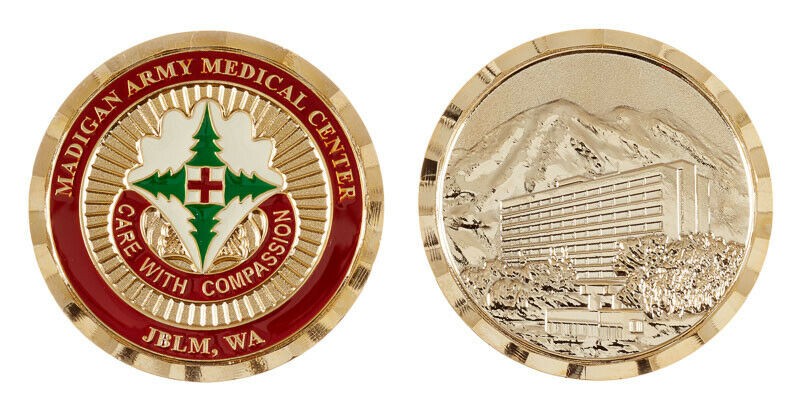 Madigan Medical Center Washington  Challenge Coin
