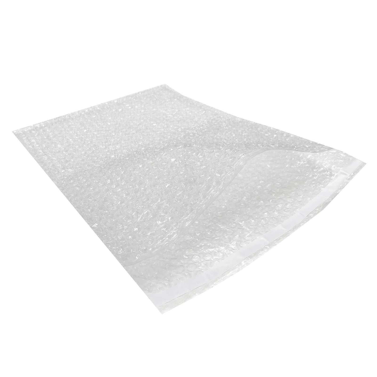 Bubble Out Bags 15'' x 17.5'' Clear Protective Wrap Cushioning Pouches Self S...