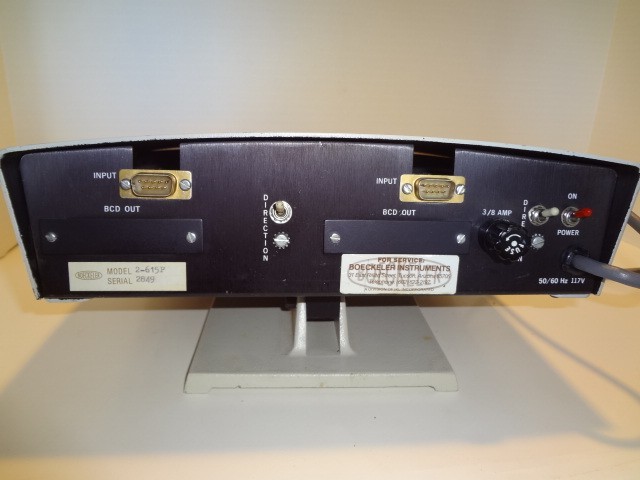 BOECKELER INSTRUMENTS DIGITAL READOUT DISPLAY 2 AXIS MODEL 2-615P **NICE**