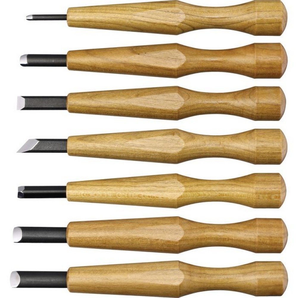 Mikihisa Power Wood Chisel Set Flat Chisel Gouge Parting Tool - 800077