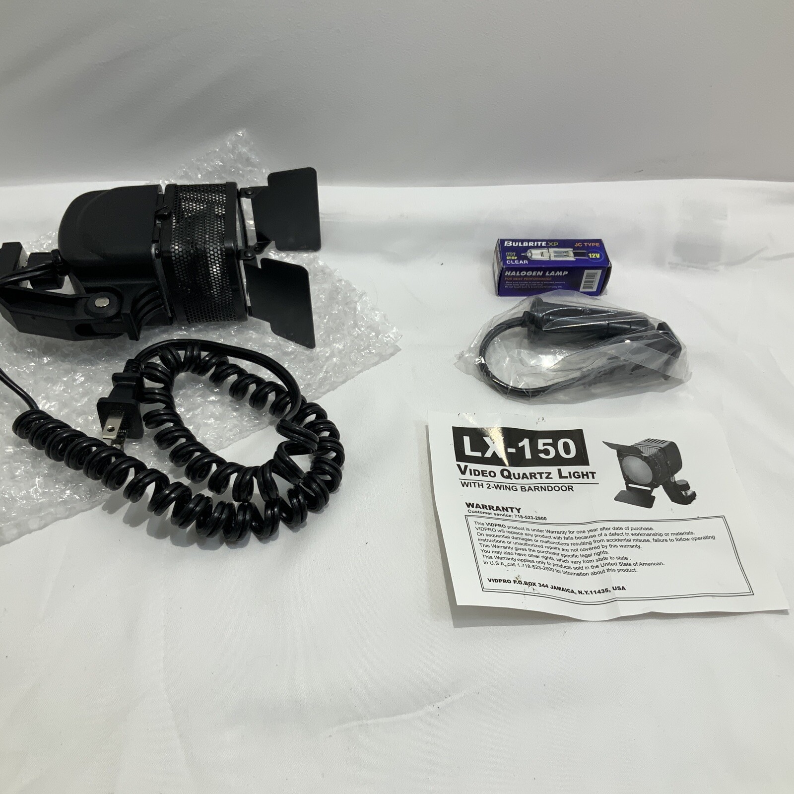 Vidpro Halogen Video Quartz Light LX-150