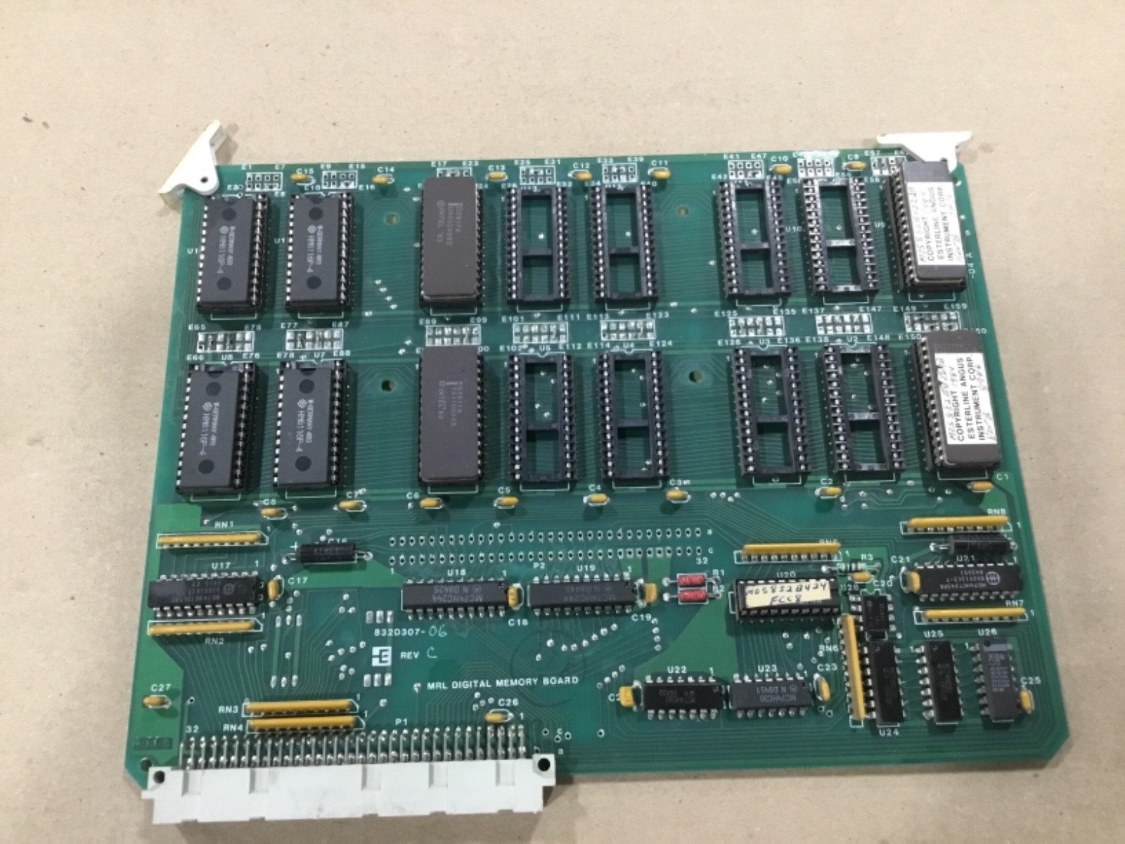 MRL 832D307-06 Digital Memory Board Circuit Board #62F2X1