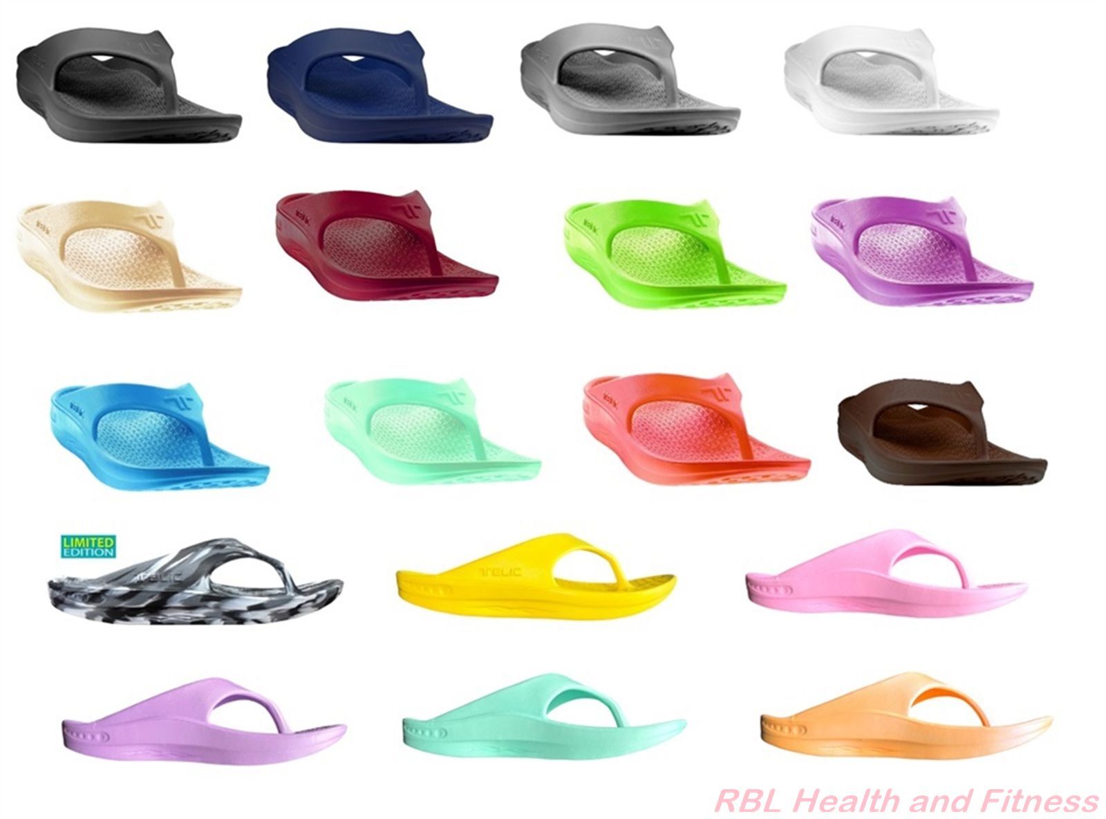TELIC Flip Flop Sandal - Lightweight Waterproof Recovery Shoe