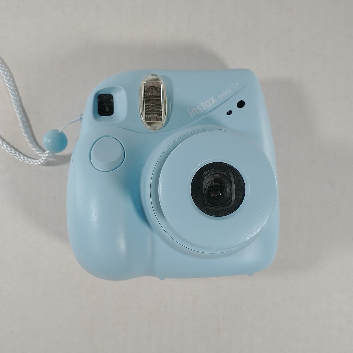 Fujifilm Instax Mini 7+ Instant Camera Blue With Case & Instructions Tested