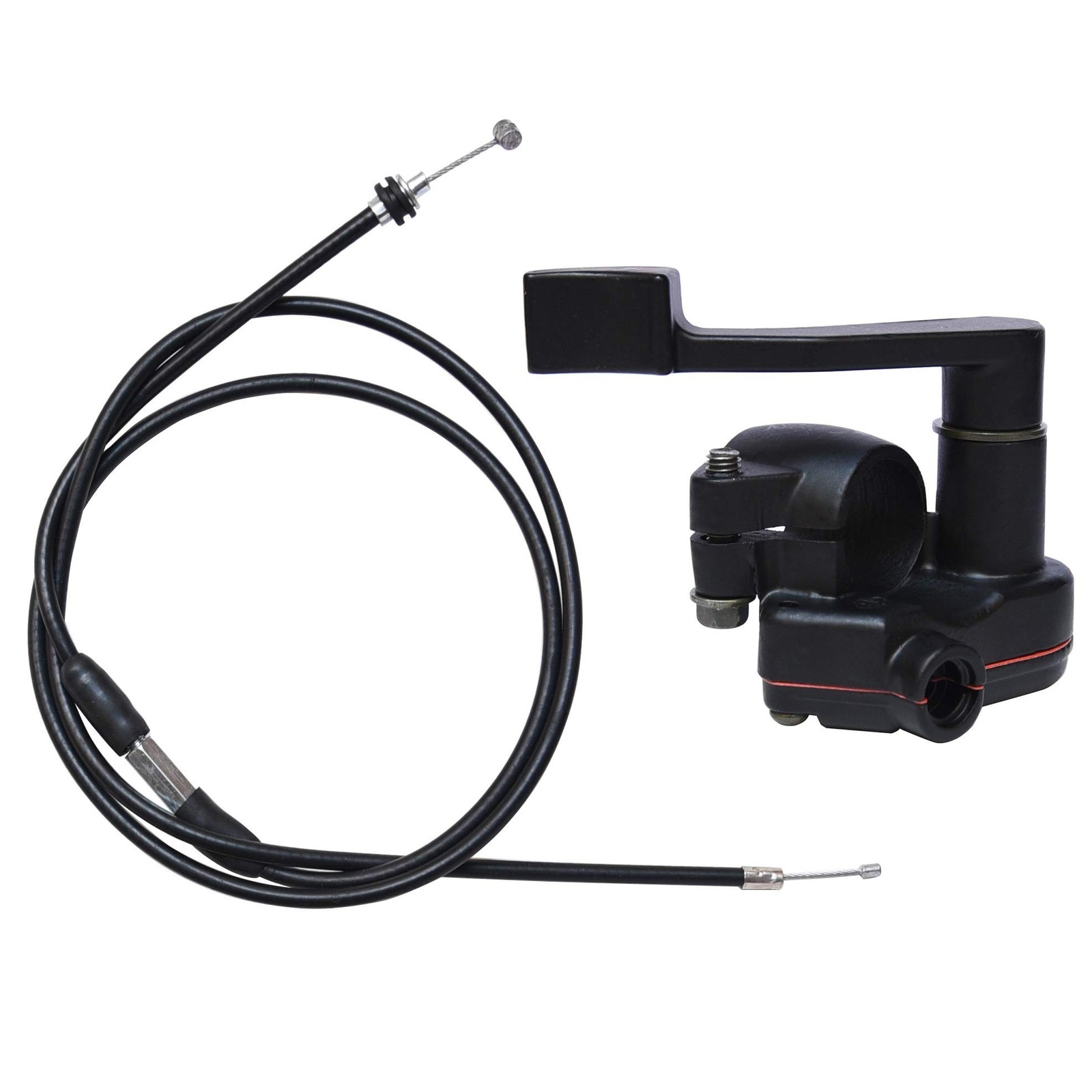 7/8'' 22mm Thumb Throttle Cable Accelerator Handle Assembly for 50cc 70cc 90c...