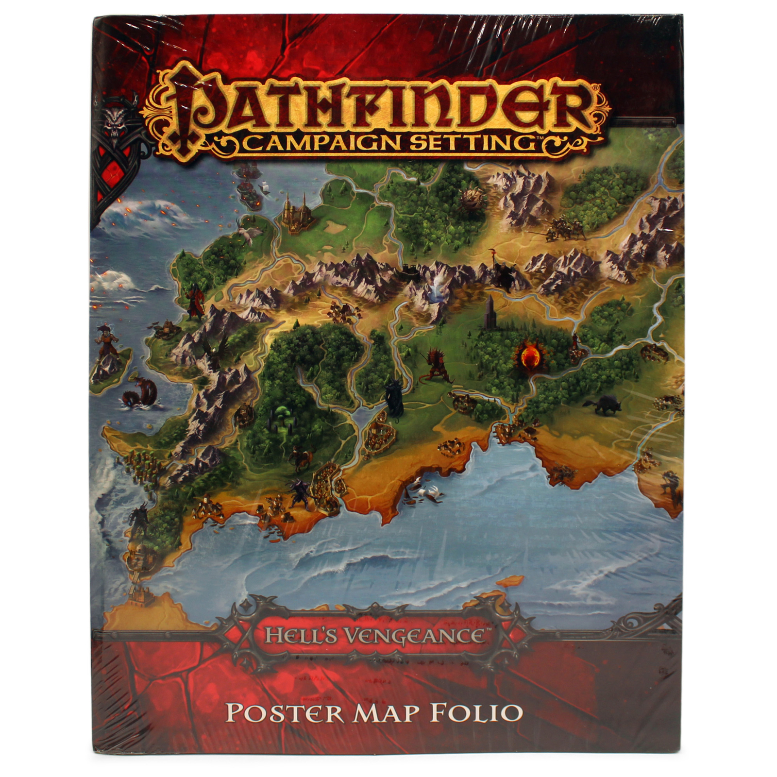 Pathfinder (RPG) Campaign Setting: Hell's Vengeance Poster Map Folio