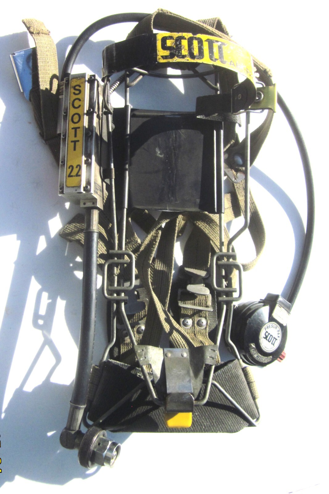 Scott AIR-PAK, air cylinder, harness and case