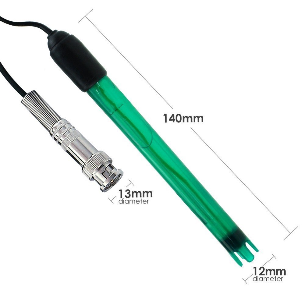 ORP pH Electrode Probe with BNC for port 5 to 70C Operating Temp Water Testing