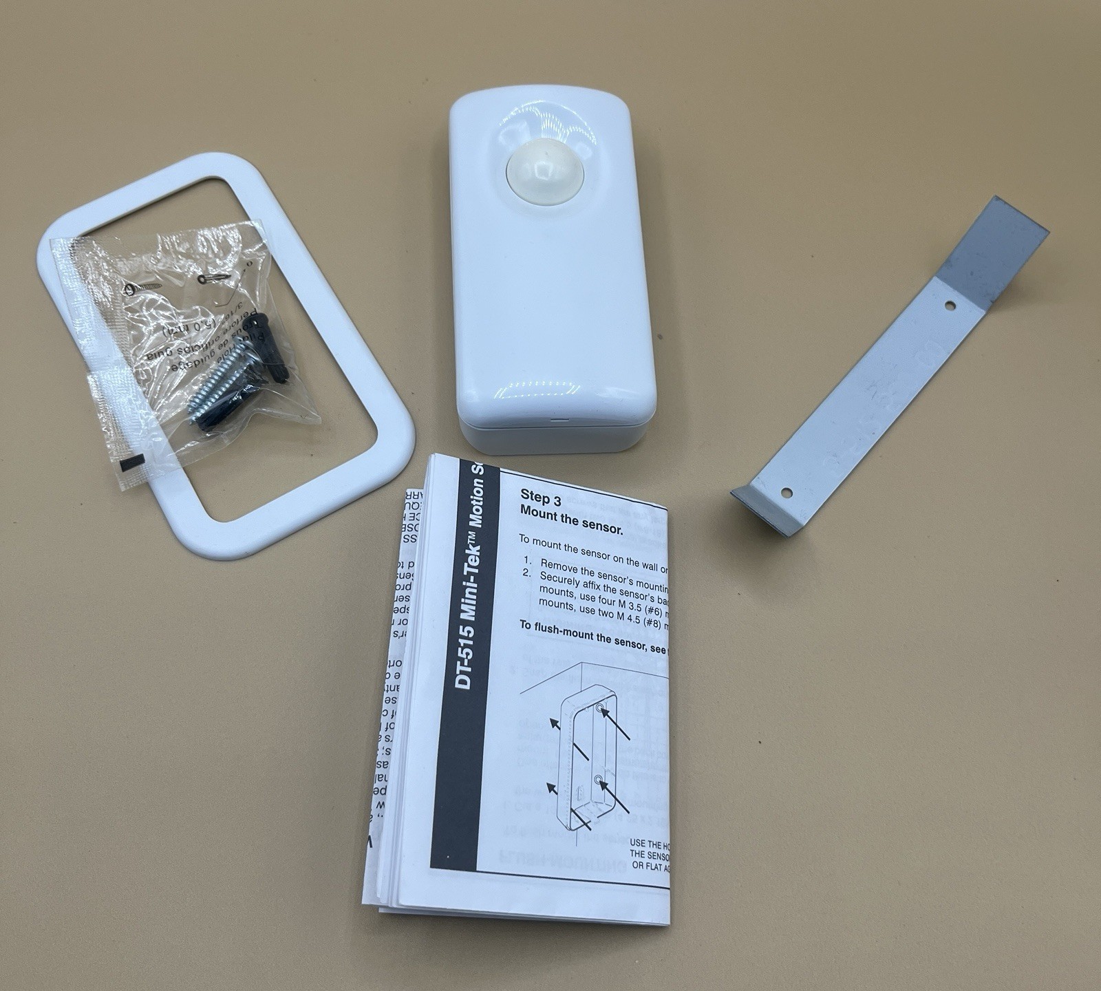 NEW Honeywell DT-515 Mini-Tek Hardwired Motion Sensor 15' x 15' Coverage - NOS