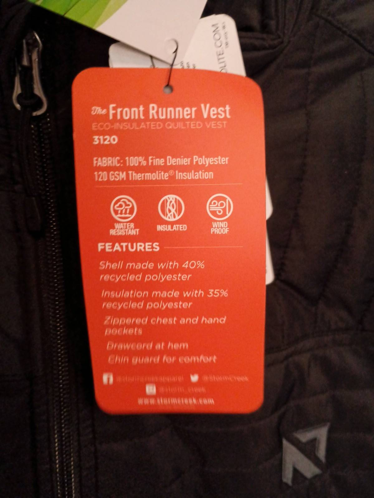 Storm Creek Front Runner Vest Men's 3XL