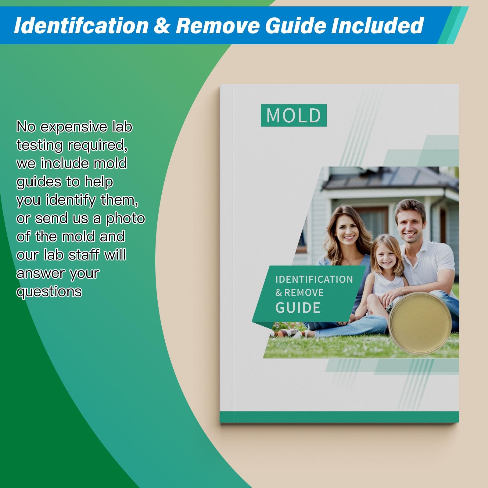 Mold Test Kit for Home - 6 Simple Detection Tests,Test HVAC System,Home Surfa...