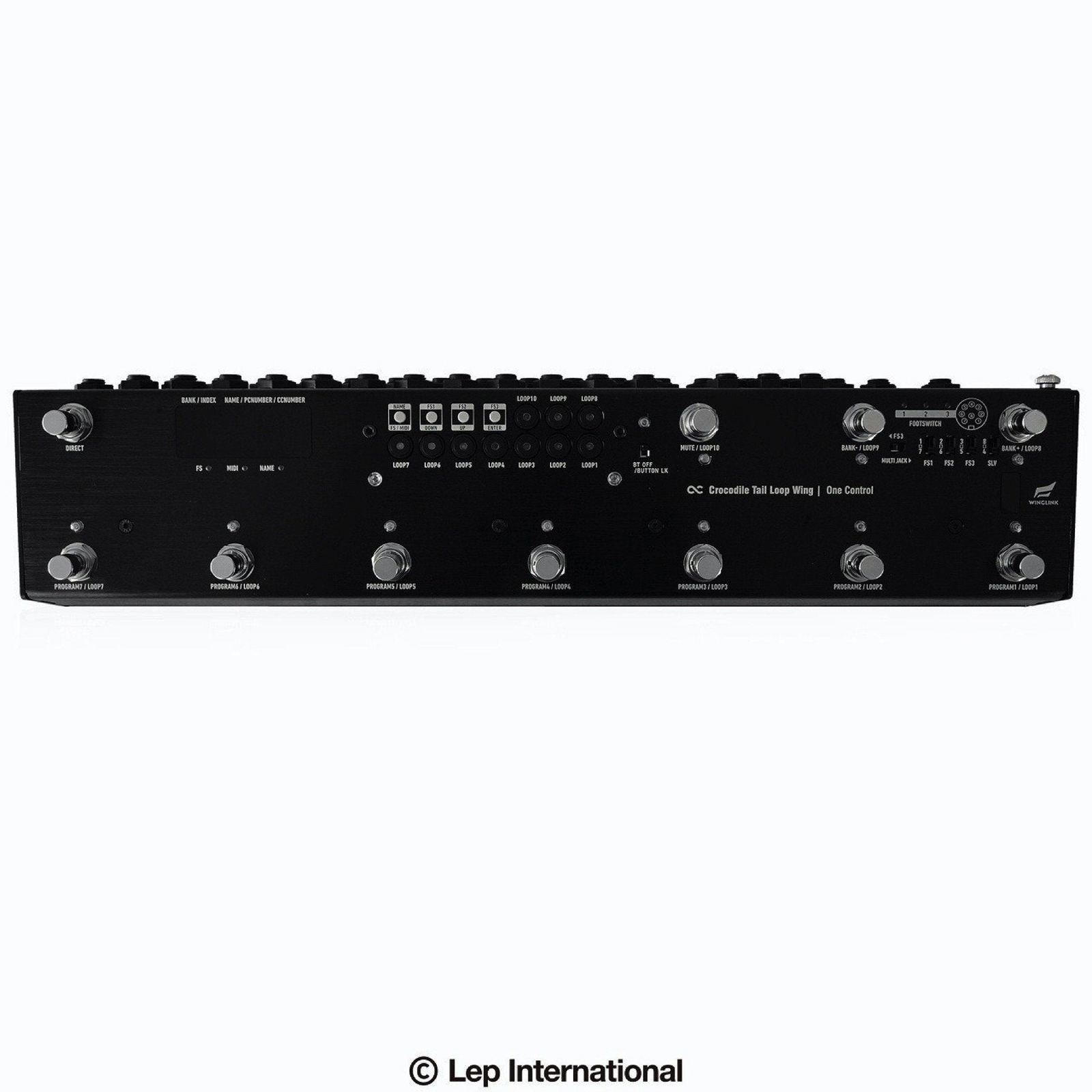 One Control Crocodile Tail Loop Wing OC-10W programmable MIDI Switcher Buffer