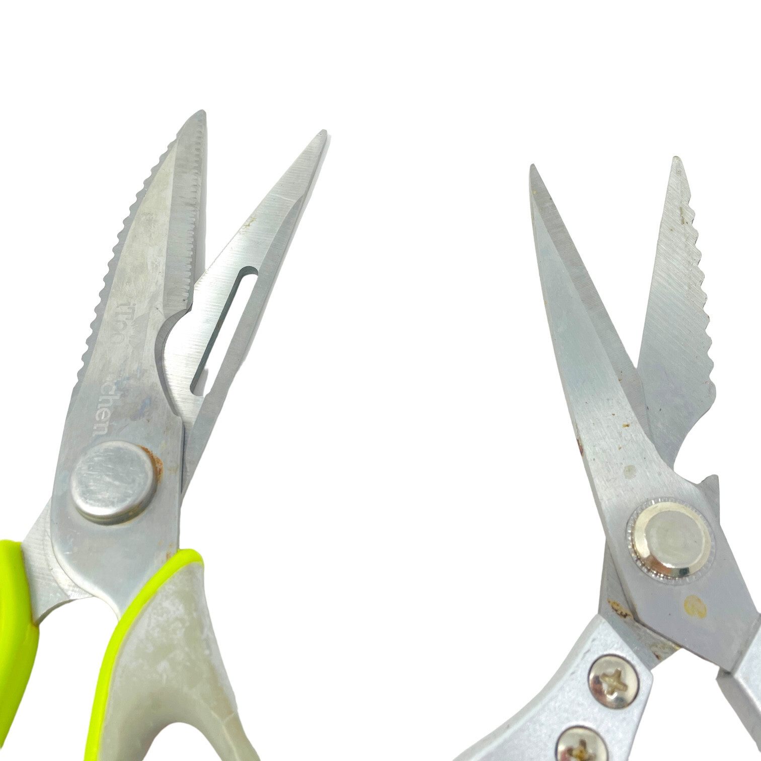 2 Pcs Unbranded Kitchen Scissors Multipurpose Stainless Steel Shears