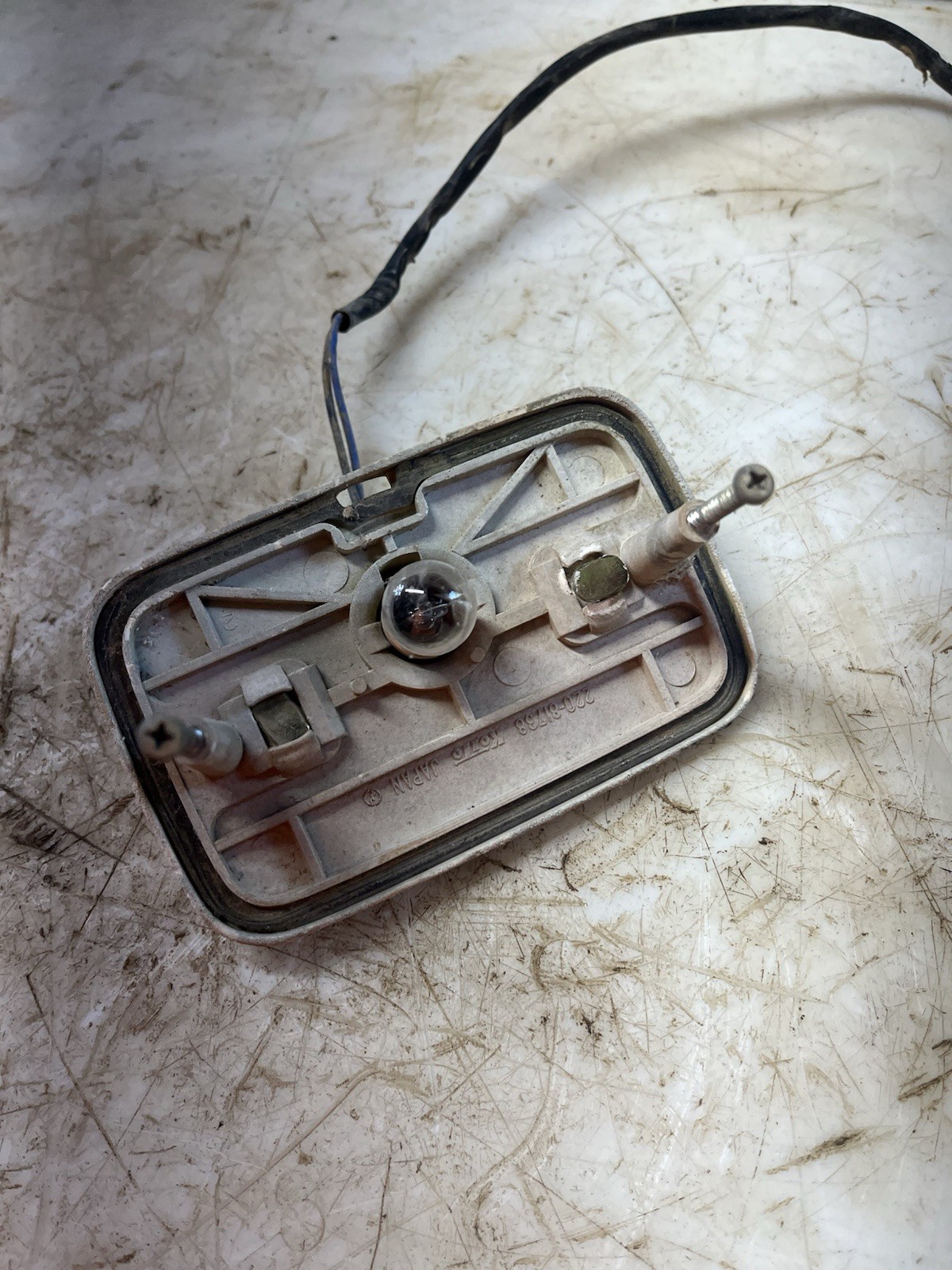 2001 YAMAHA BIG BEAR 400 REAR BRAKE TAIL LIGHT Housing Harness