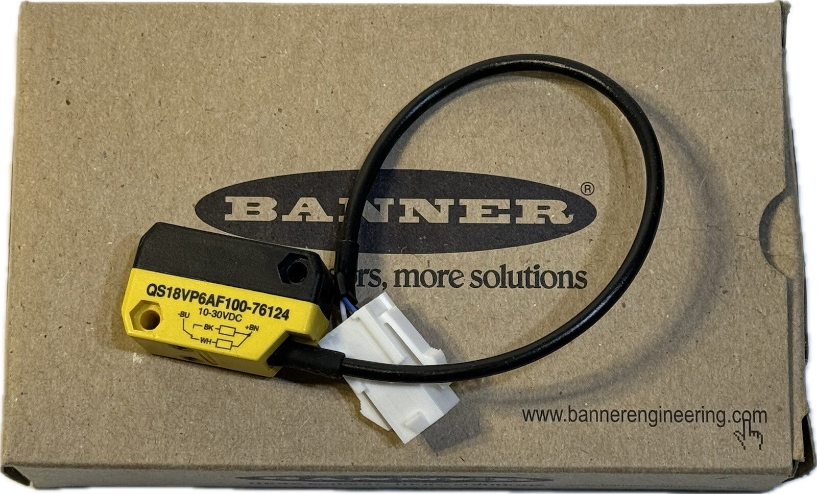 Banner 97942 162K762H01 Photoelectric Sensor Adjustable Field EID 3076124