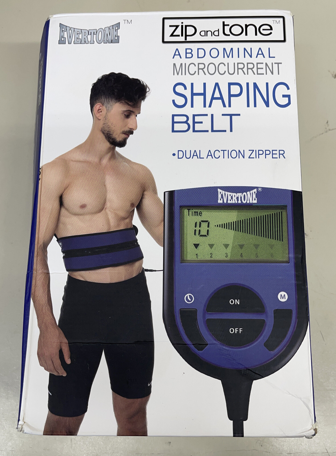 NEW DMG BOX Evertone Abdominal Microcurrent Shaping Belt
