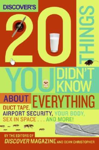 Discovers 20 Things You Didnt Know About Everything: Duct Tape, Ai - VERY GOOD