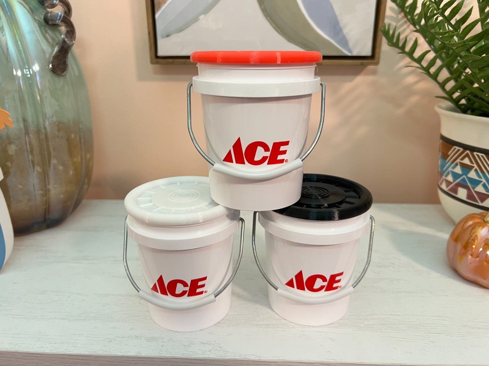 Mini Bucket Lid. Fits Ace Hardware & Menards Mini Buckets - Lid only -Heavy Duty