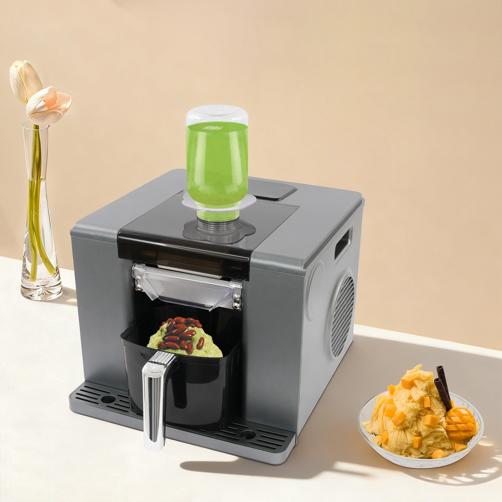 Home Ice Making Machine, Shaved Ice Machine, Automatic Shaved Ice Making Machine