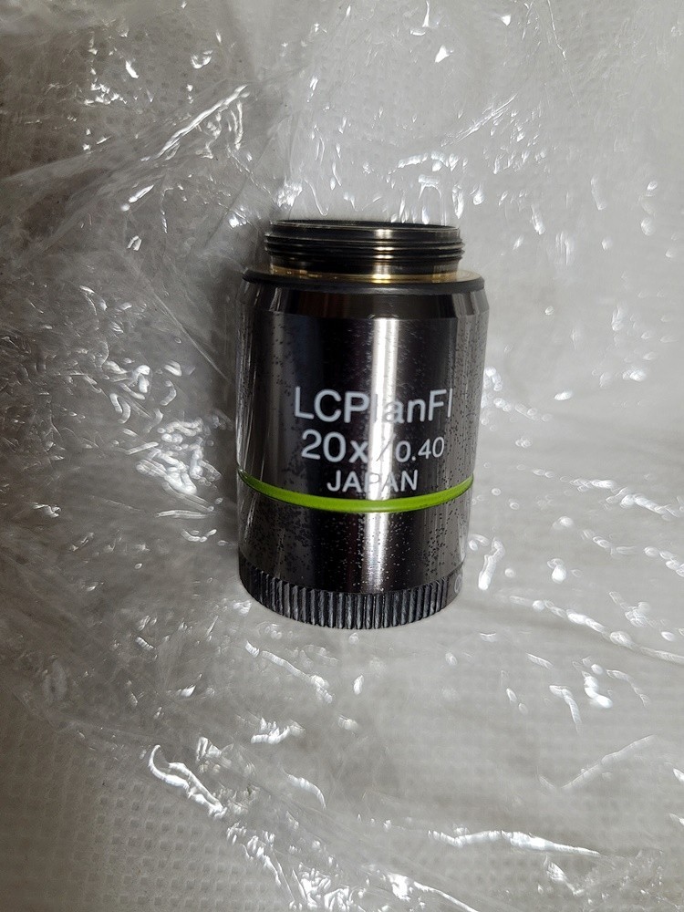 Olympus Microscope Objective Lens LCPlanFI 20x CAP G1.2