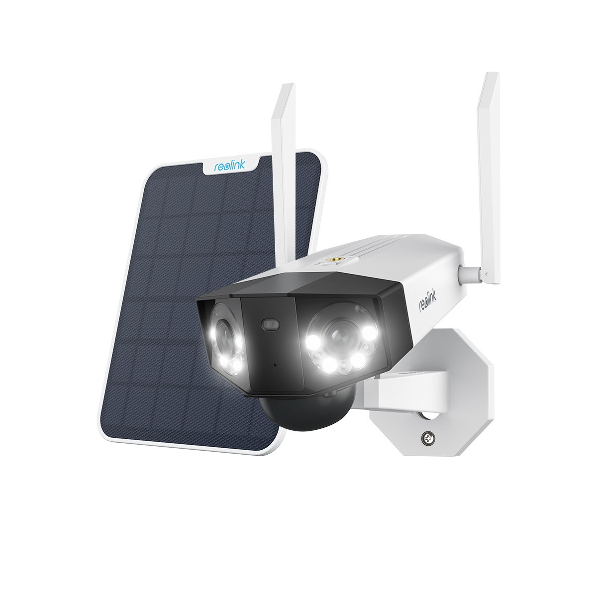 Reolink Duo 2 LTE 4G Cellular Solar Security Camera Wireless 180° View AI Detect