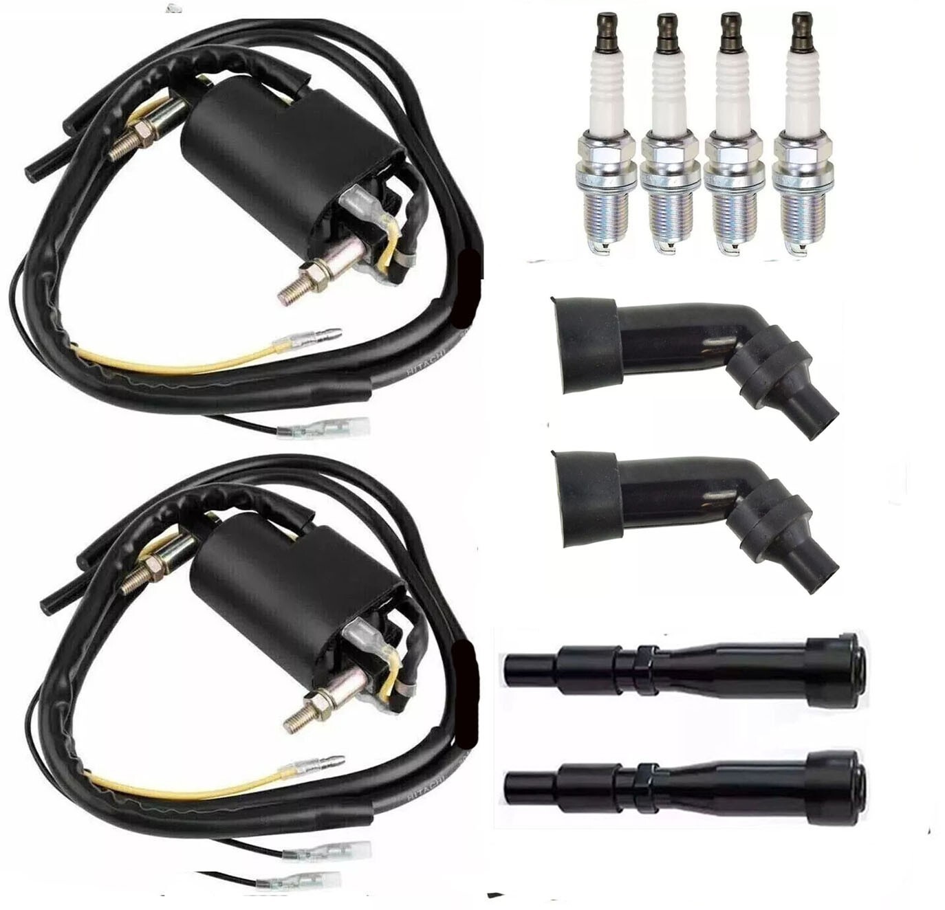 2x Ignition Coils Spark Plug Fit Suzuki  GSXR1100  1989-1992