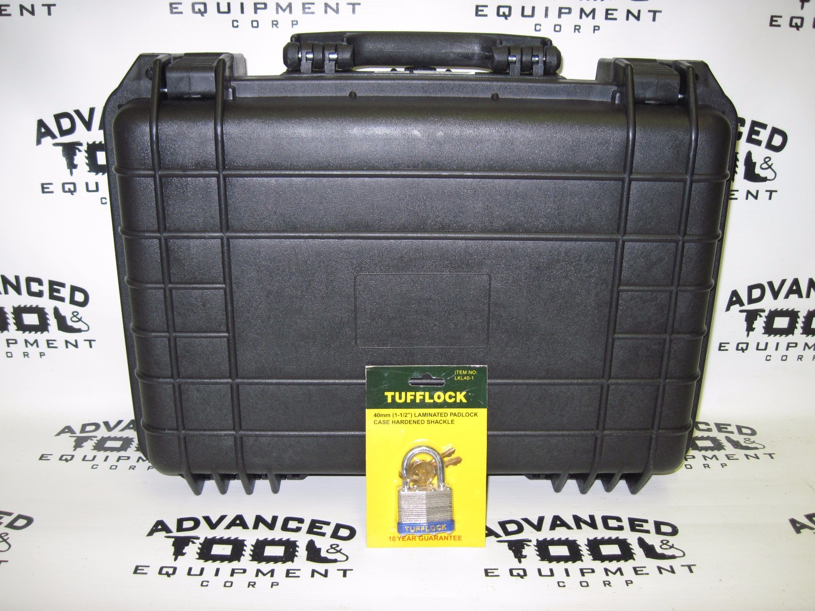 NEW HARD SHELL 18" WEATHERPROOF GUN CAMERA CASE W/ LOCK PELICAN 1500 EQUIVALENT