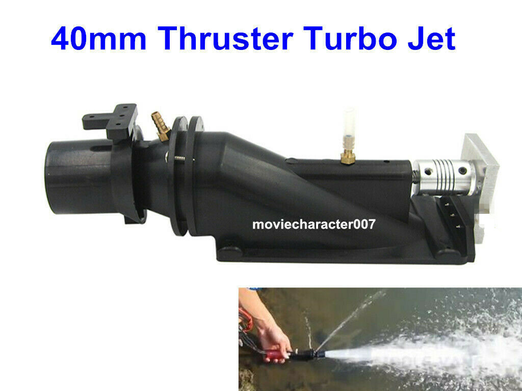Thruster Hole Diameter 40mm Turbo Jet Apply to Brushless RC Boat Connector 5x4mm