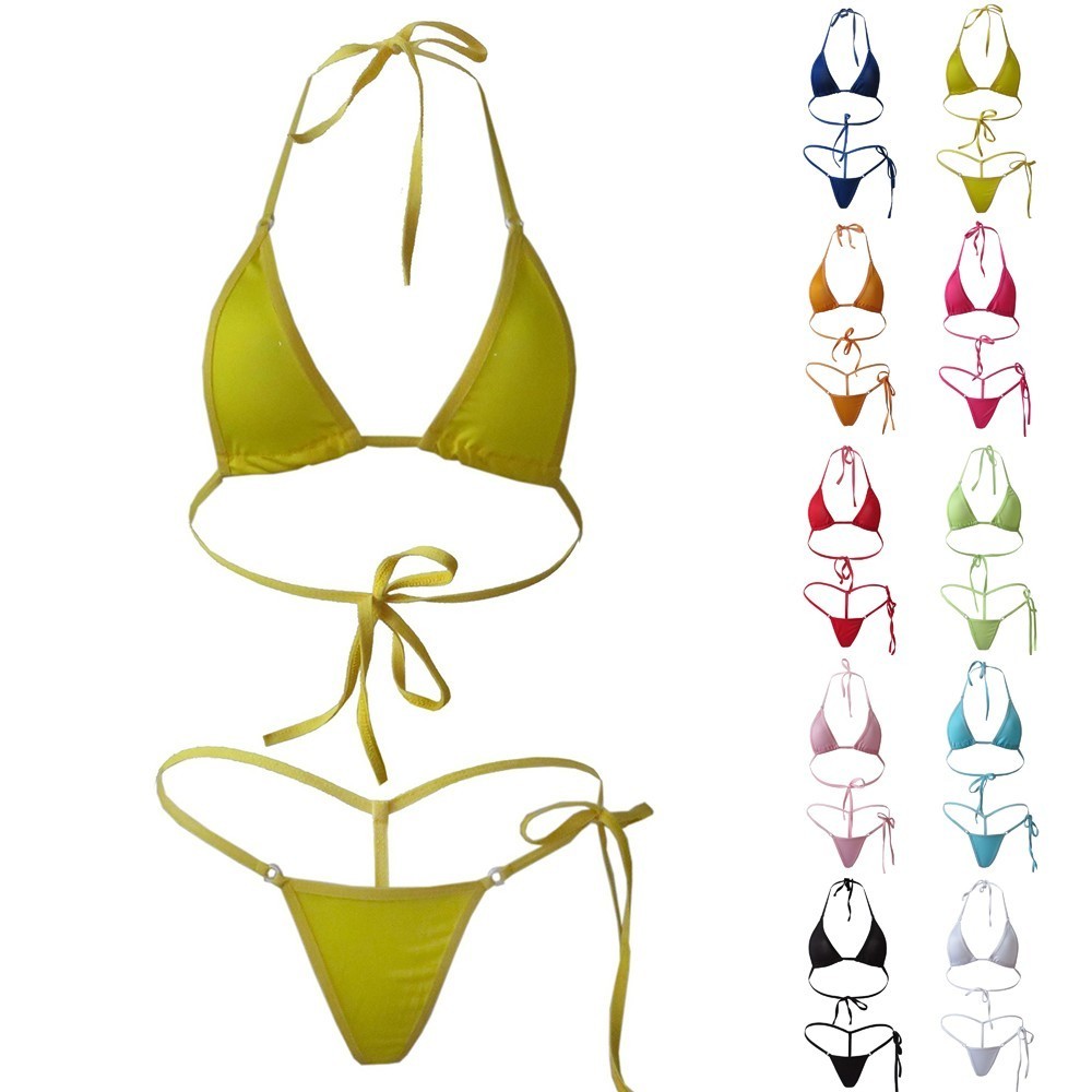 Fashion，new，hot Lingerie Set Side Swimsuit Swimwear Bikini Tops Underwear
