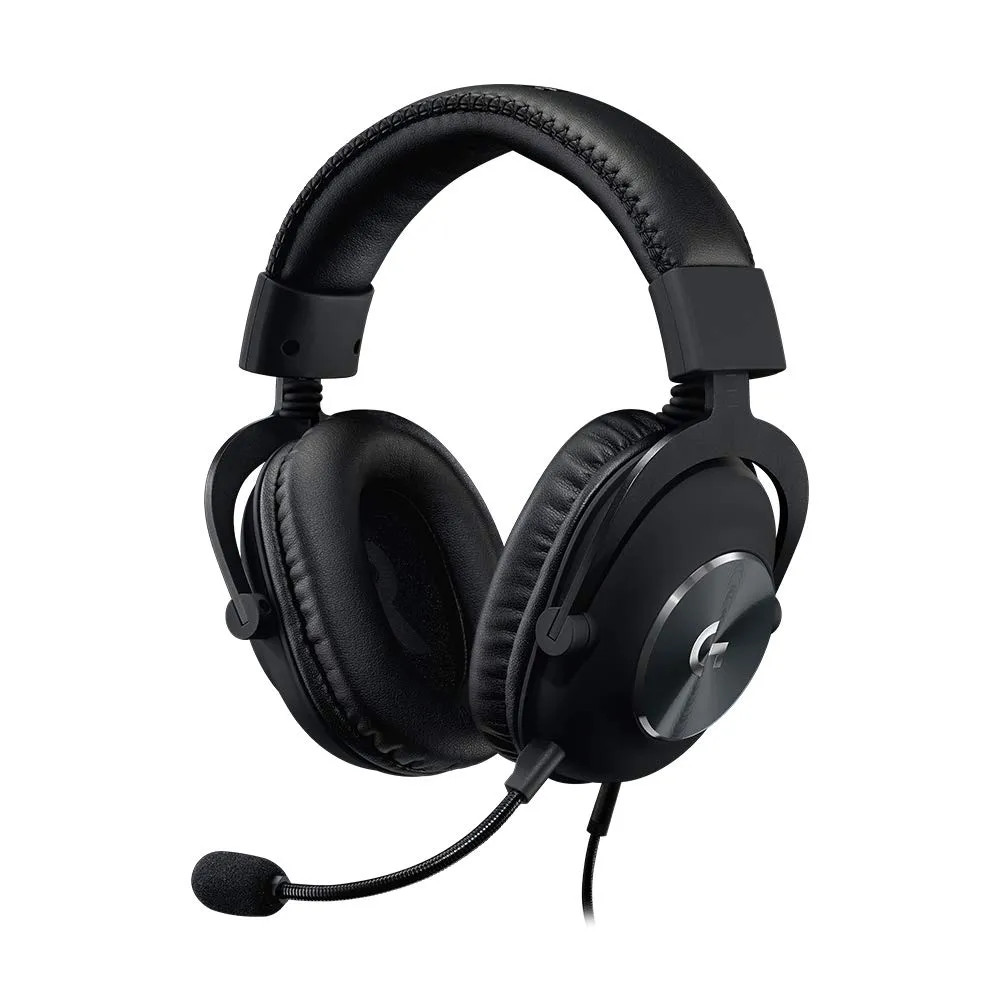 Logitech G Pro X Wired Gaming Headset 981-000817 DTS 7.1 50mm Drivers Black