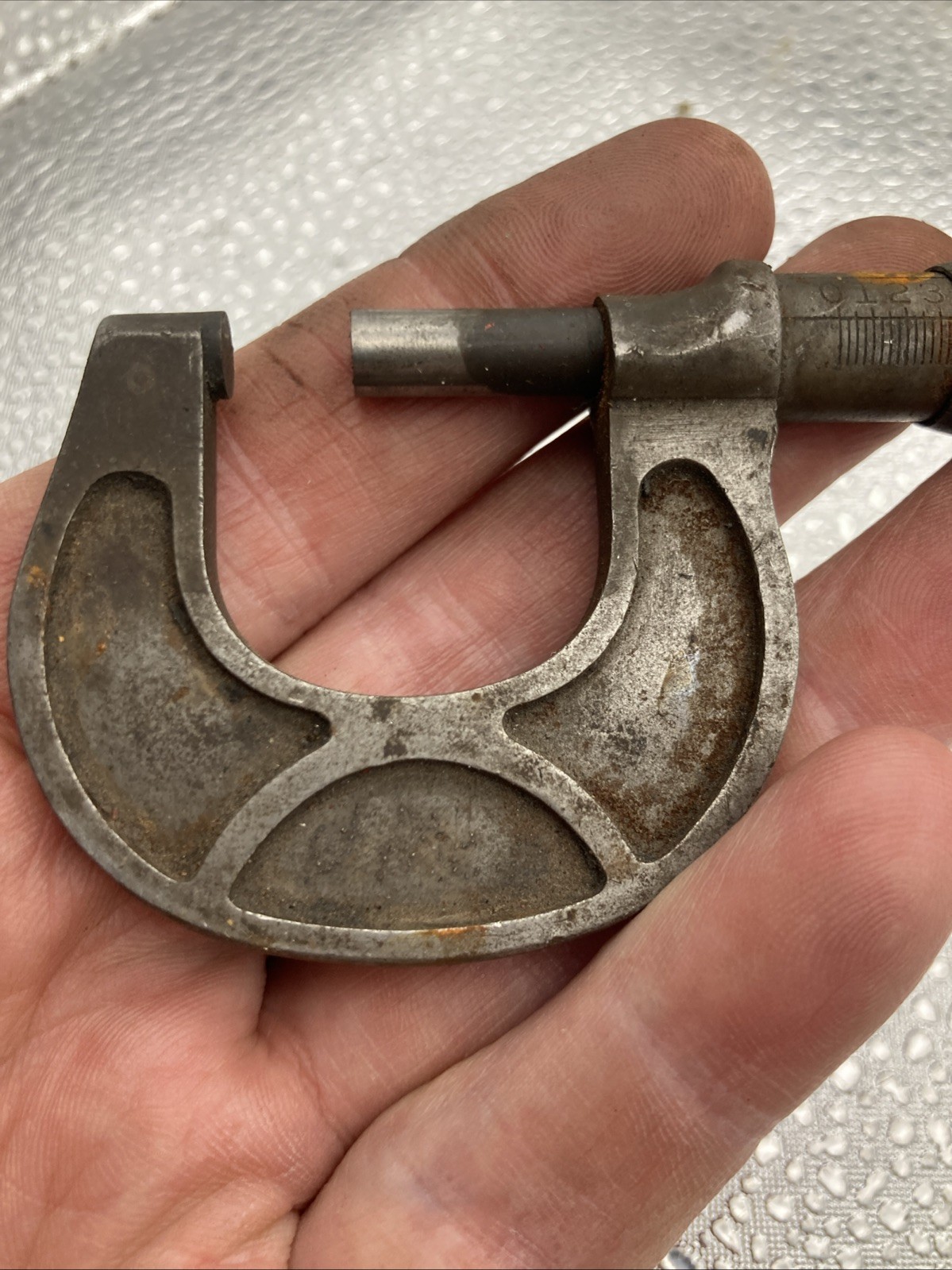 Vintage George Scherr Precision Micrometer tool