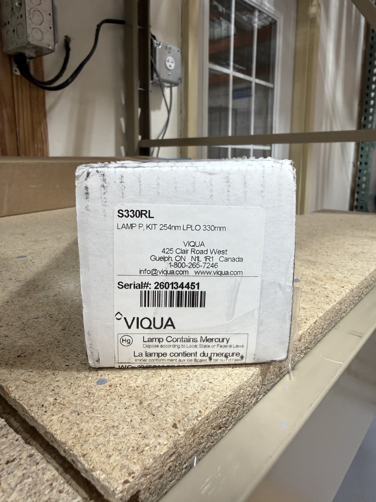 VIQUA S330RL Lamp Replacement for VT4, S2Q-PA, SSM-17, SC4 UV Systems (Open Box)